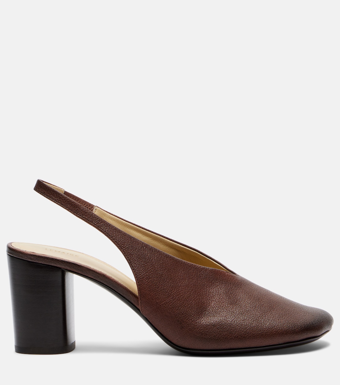 Glove leather slingback pumps | Lemaire