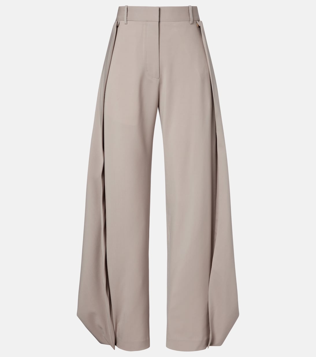 Draped wool wide-leg pants | Loewe