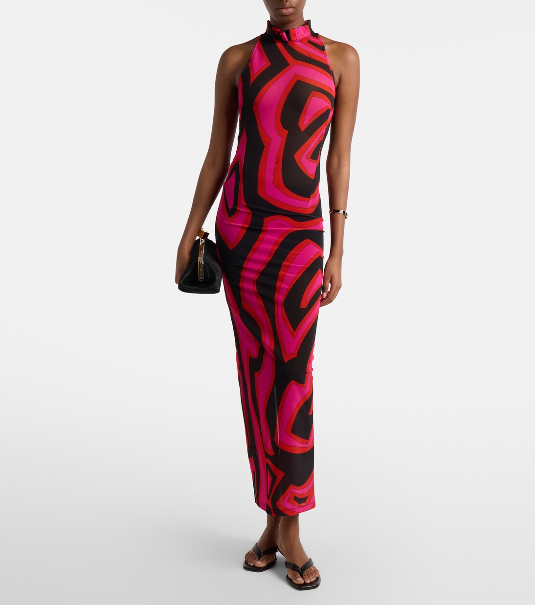 Vestido largo Labirinto | Pucci