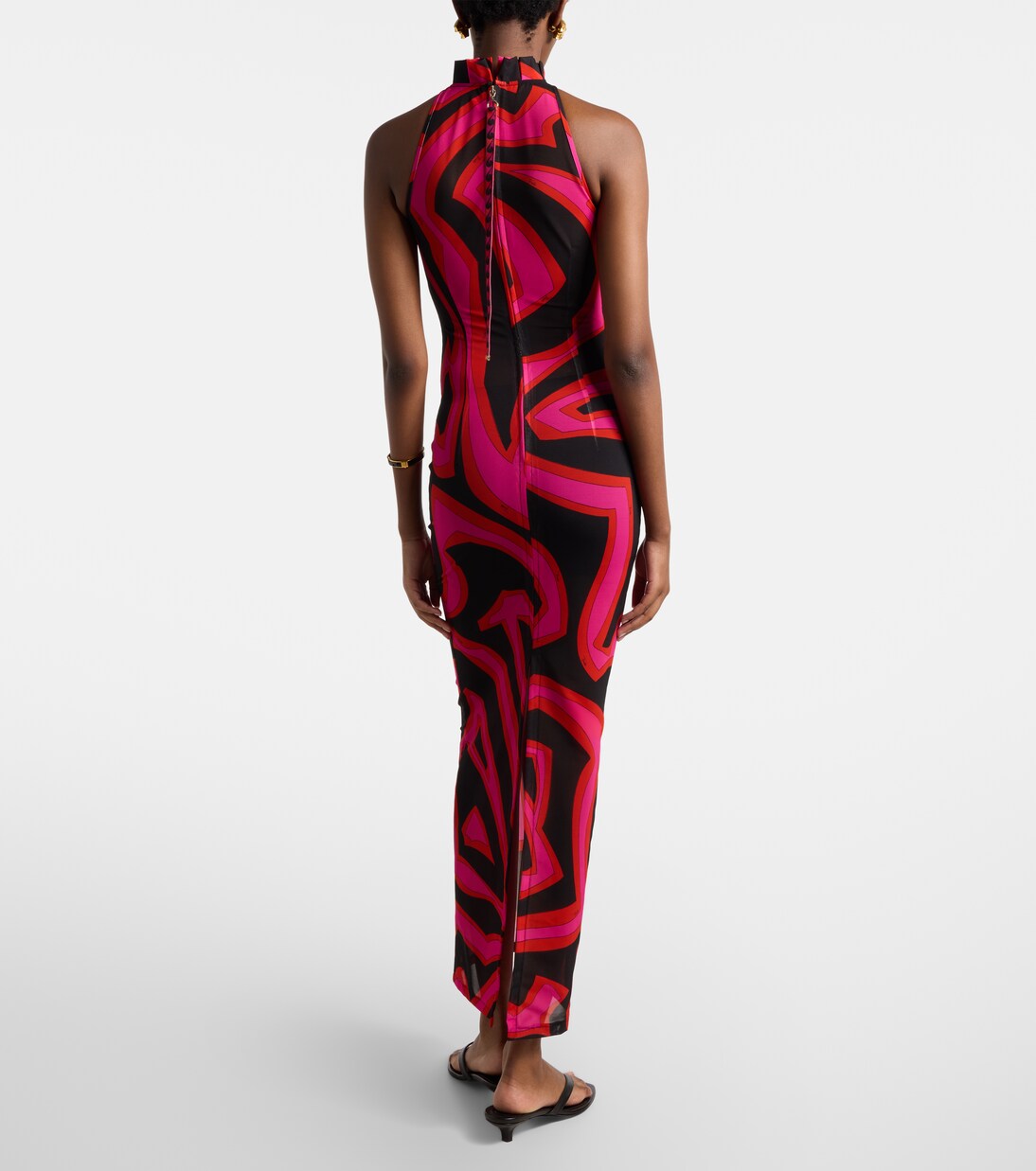 Vestido largo Labirinto | Pucci