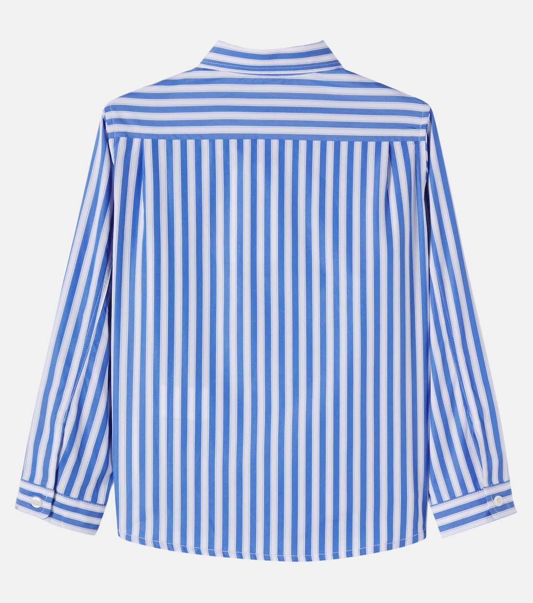 x Kitsuné Tangui striped cotton poplin shirt | Bonpoint