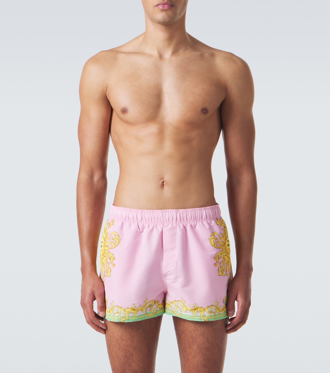 Printed swim trunks | Versace