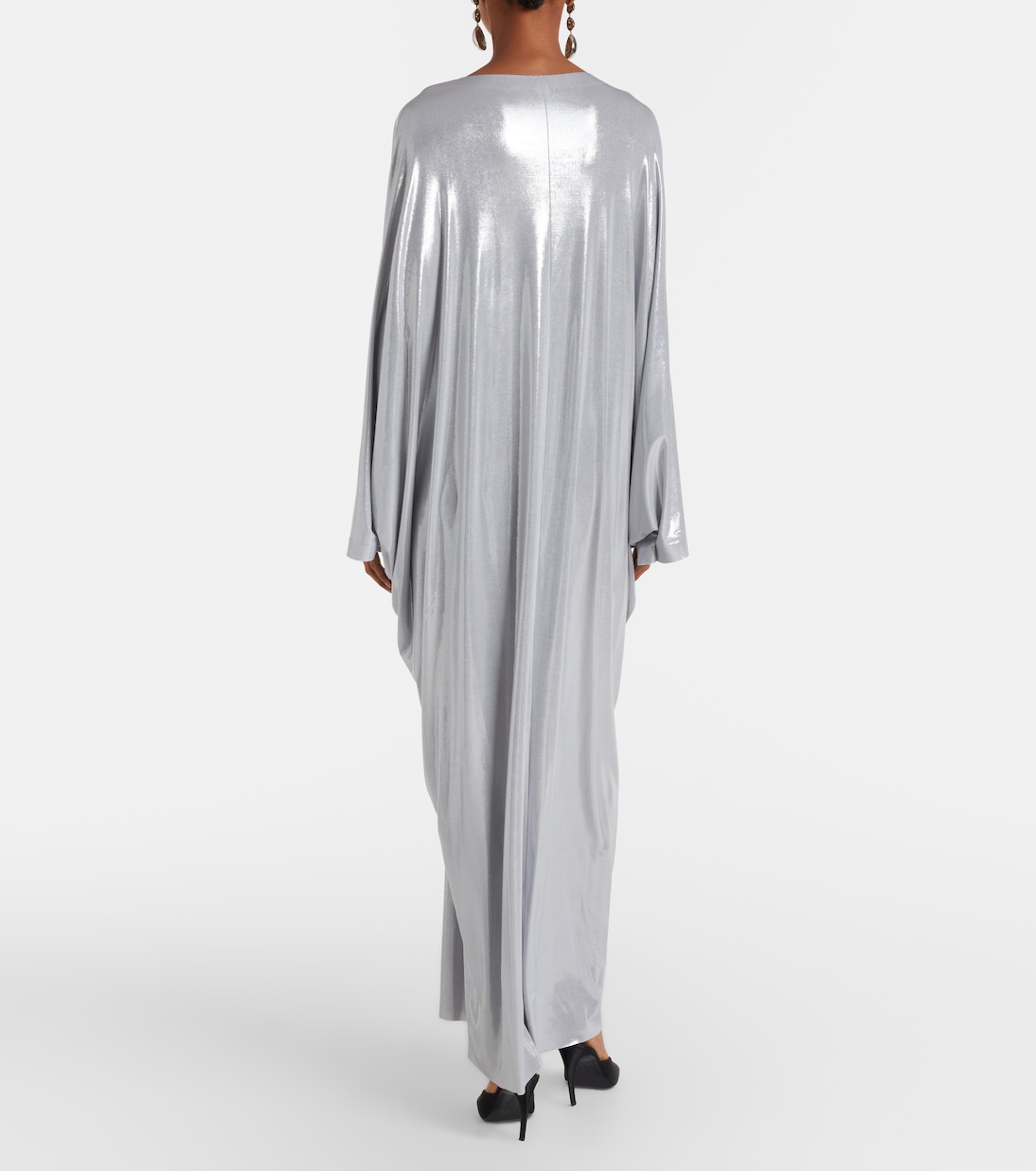 Choir lamé kaftan | Norma Kamali