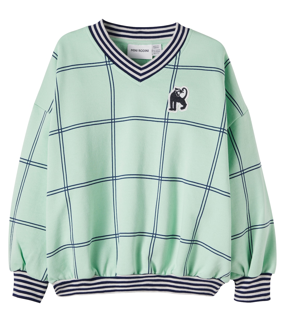 Sweat-shirt Panther en coton | Mini Rodini