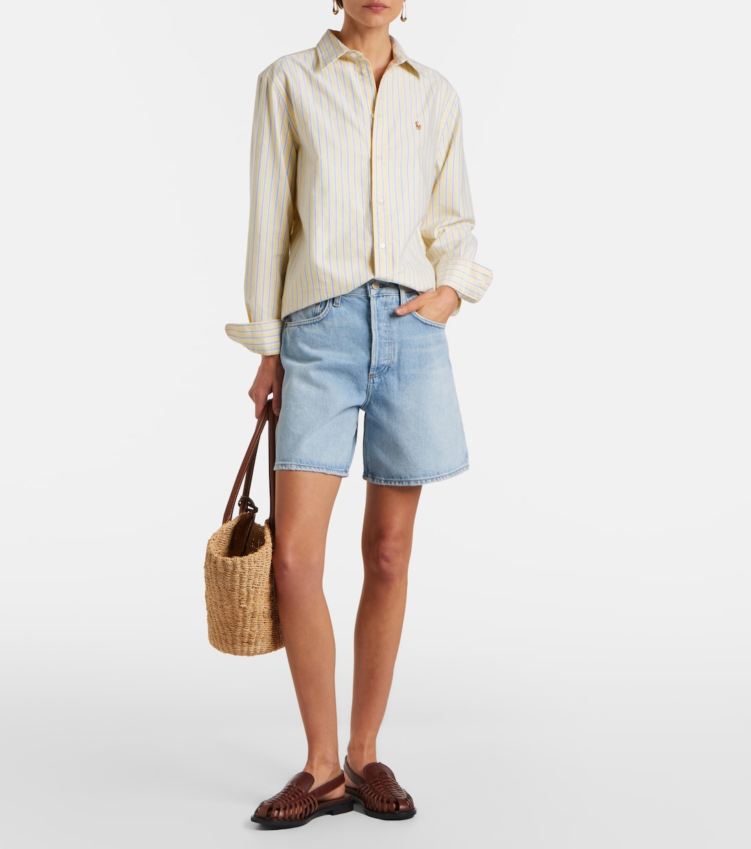 Dame 데님 쇼츠 | Agolde