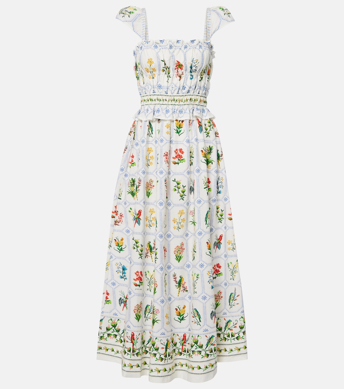Robe Tropical Porcelain en coton | Farm Rio