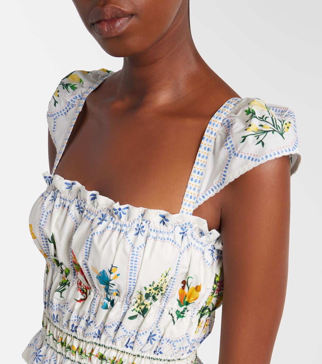 Robe Tropical Porcelain en coton | Farm Rio