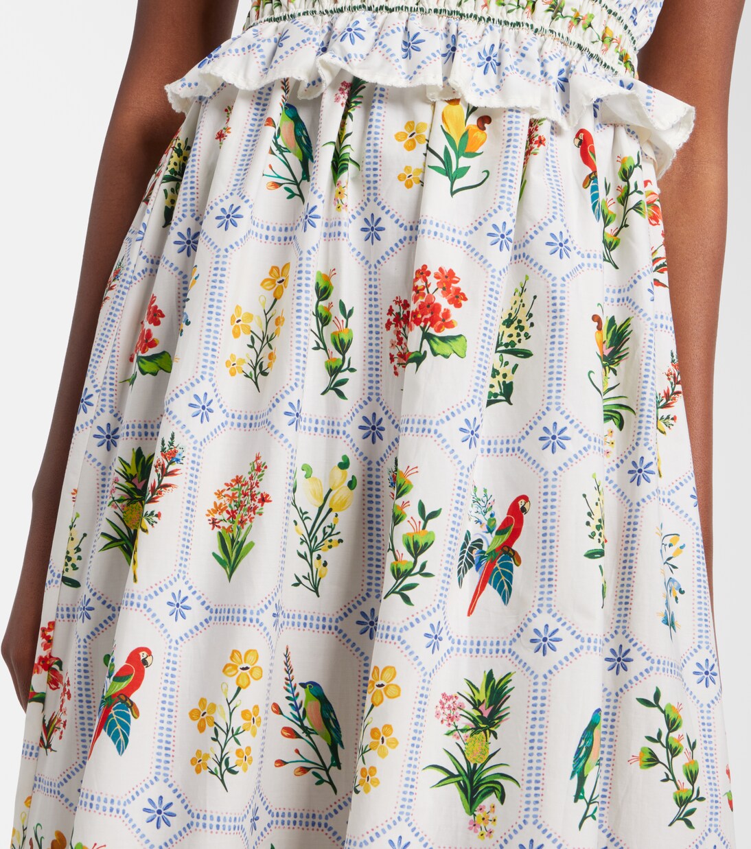 Robe Tropical Porcelain en coton | Farm Rio
