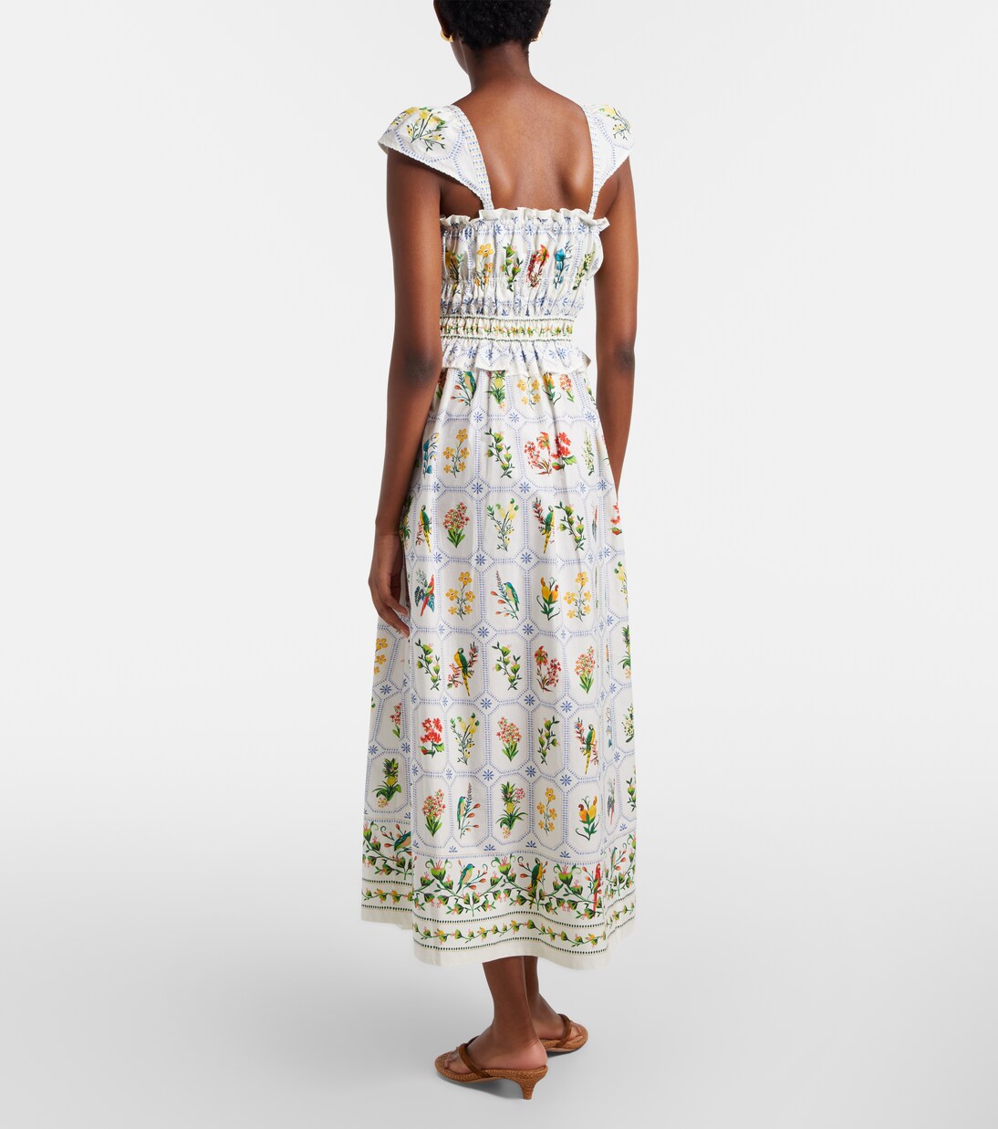 Robe Tropical Porcelain en coton | Farm Rio