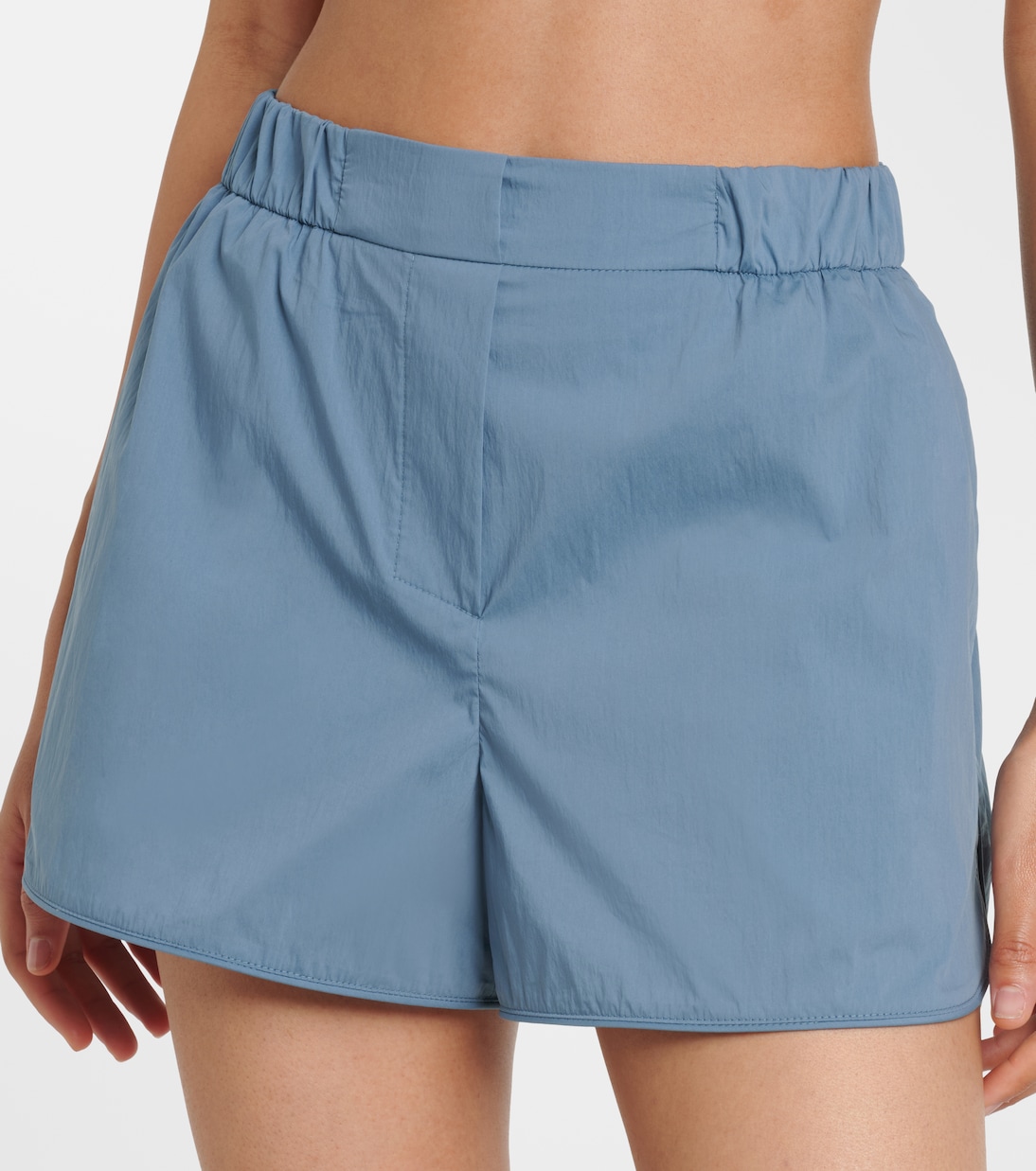 Shell cotton-blend shorts | Norba