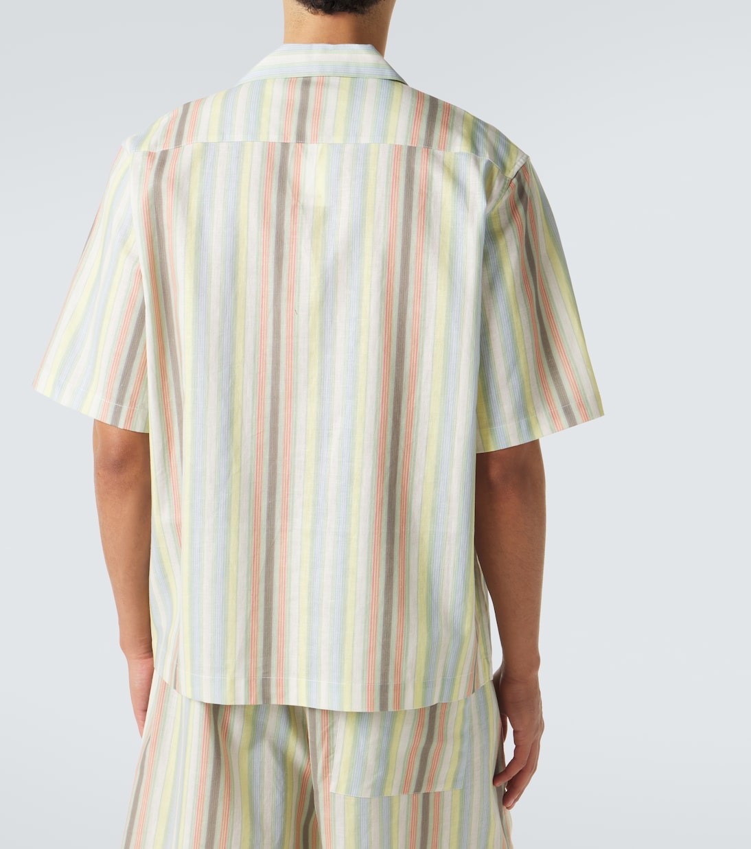 Striped linen shirt | Commas