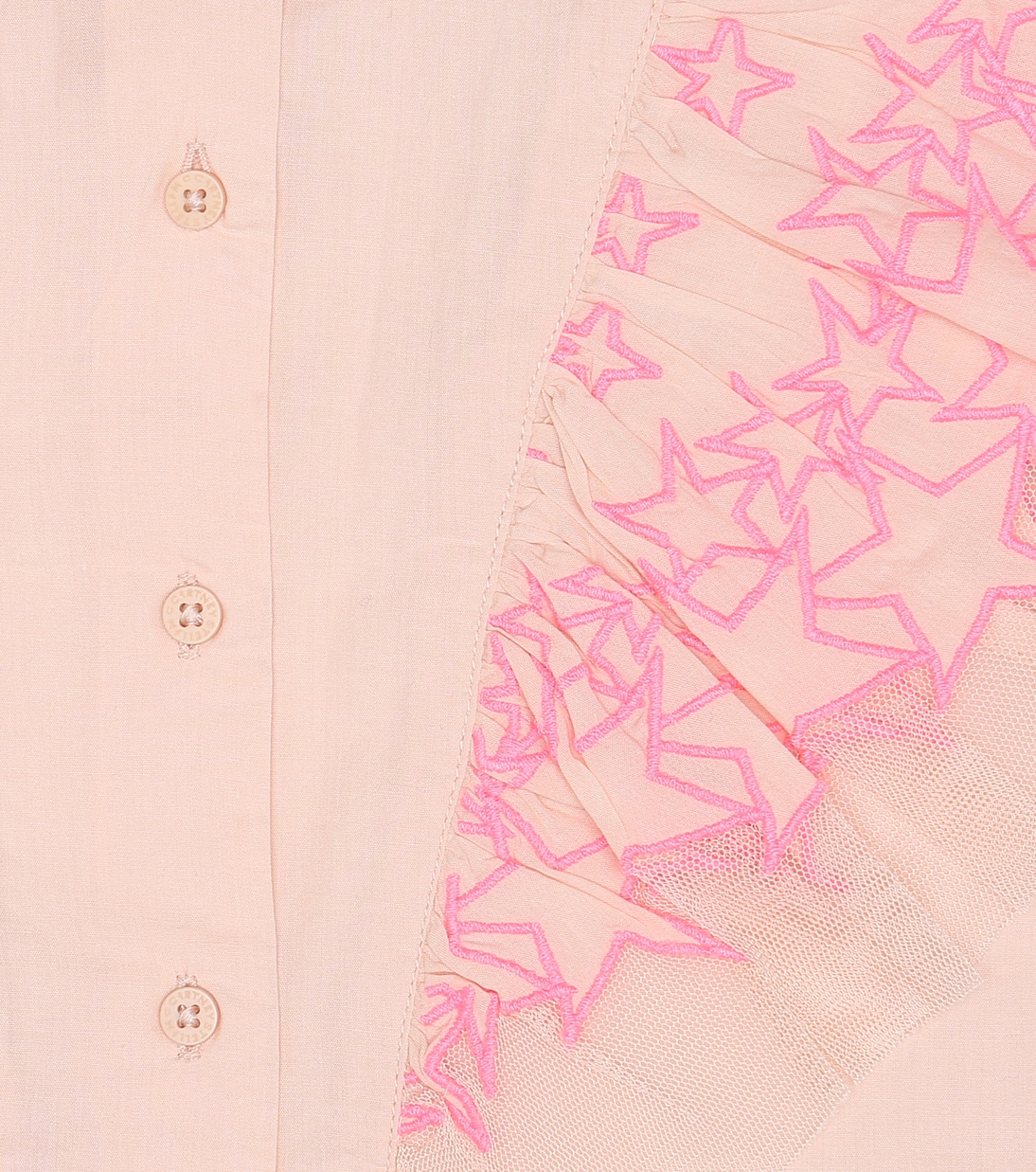 Embroidered cotton top | Stella McCartney Kids
