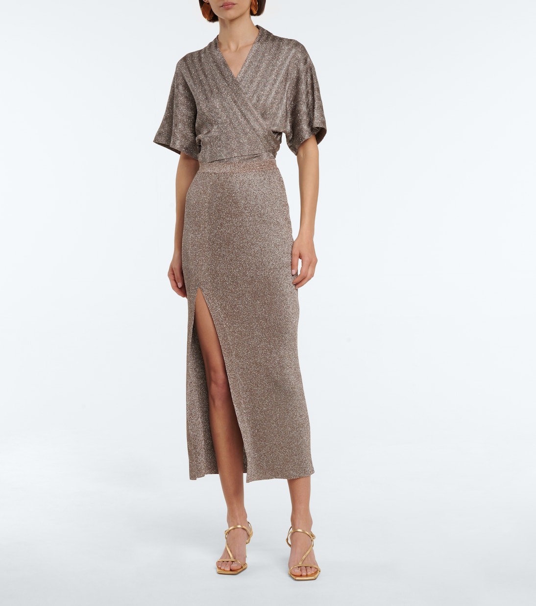 Midirock aus Strick | Missoni