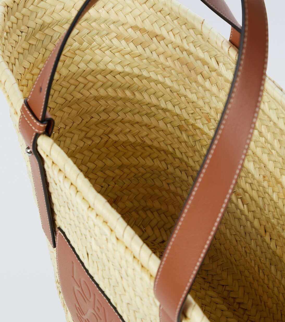 Large raffia tote bag | Loewe