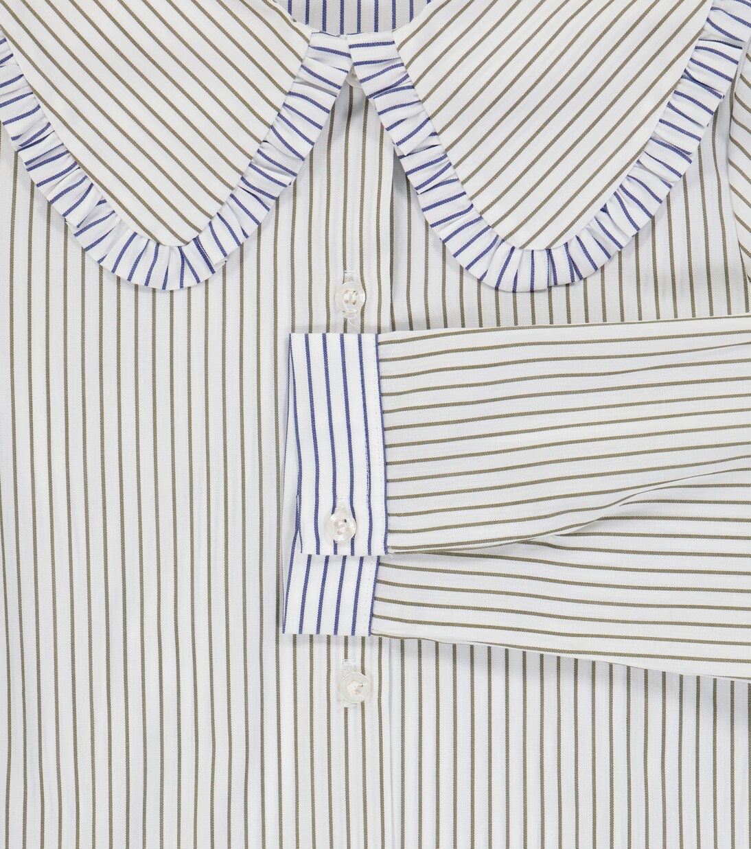 Striped cotton blouse | Il Gufo