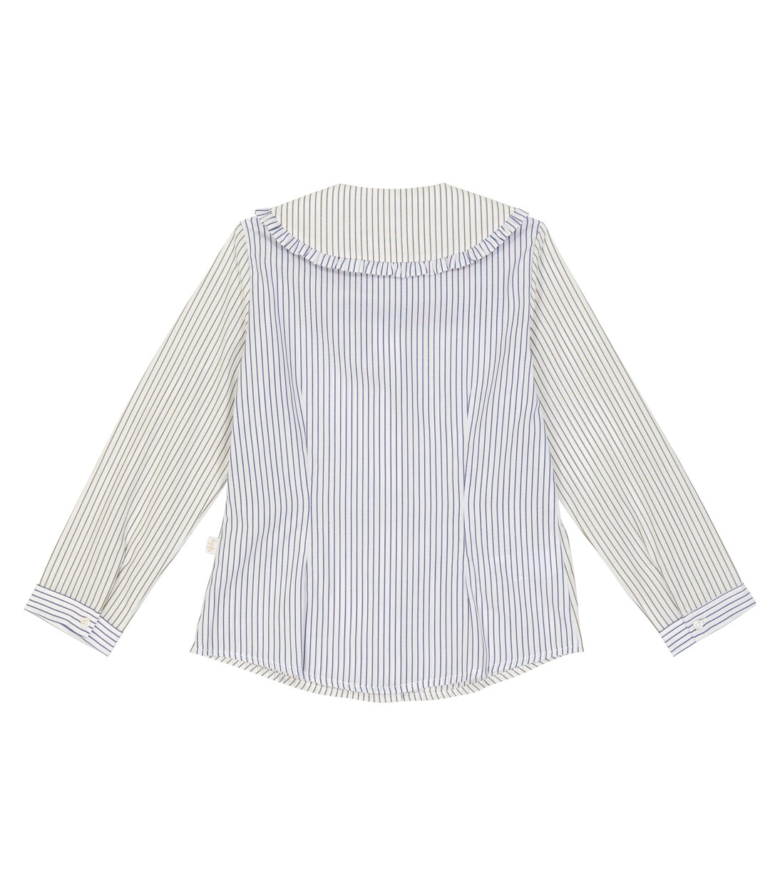 Striped cotton blouse | Il Gufo