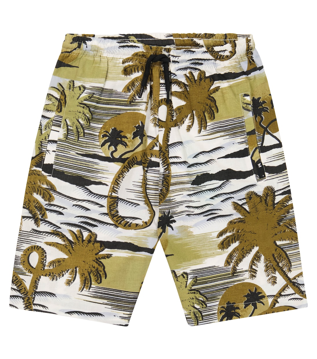 Adi printed cotton shorts | Molo