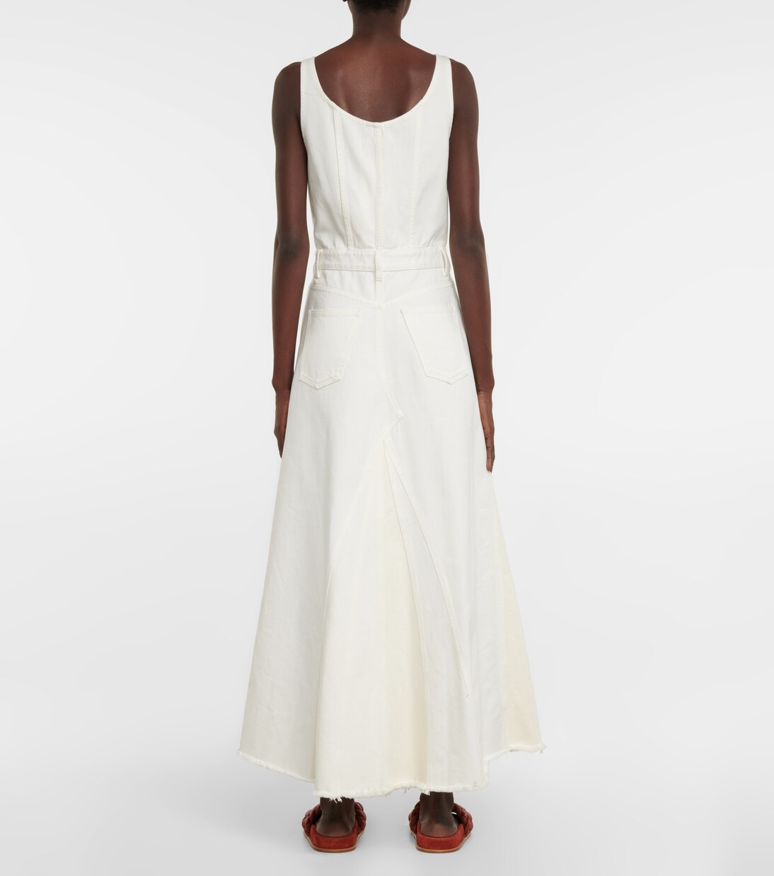 Maxikleid aus Denim | Chloé