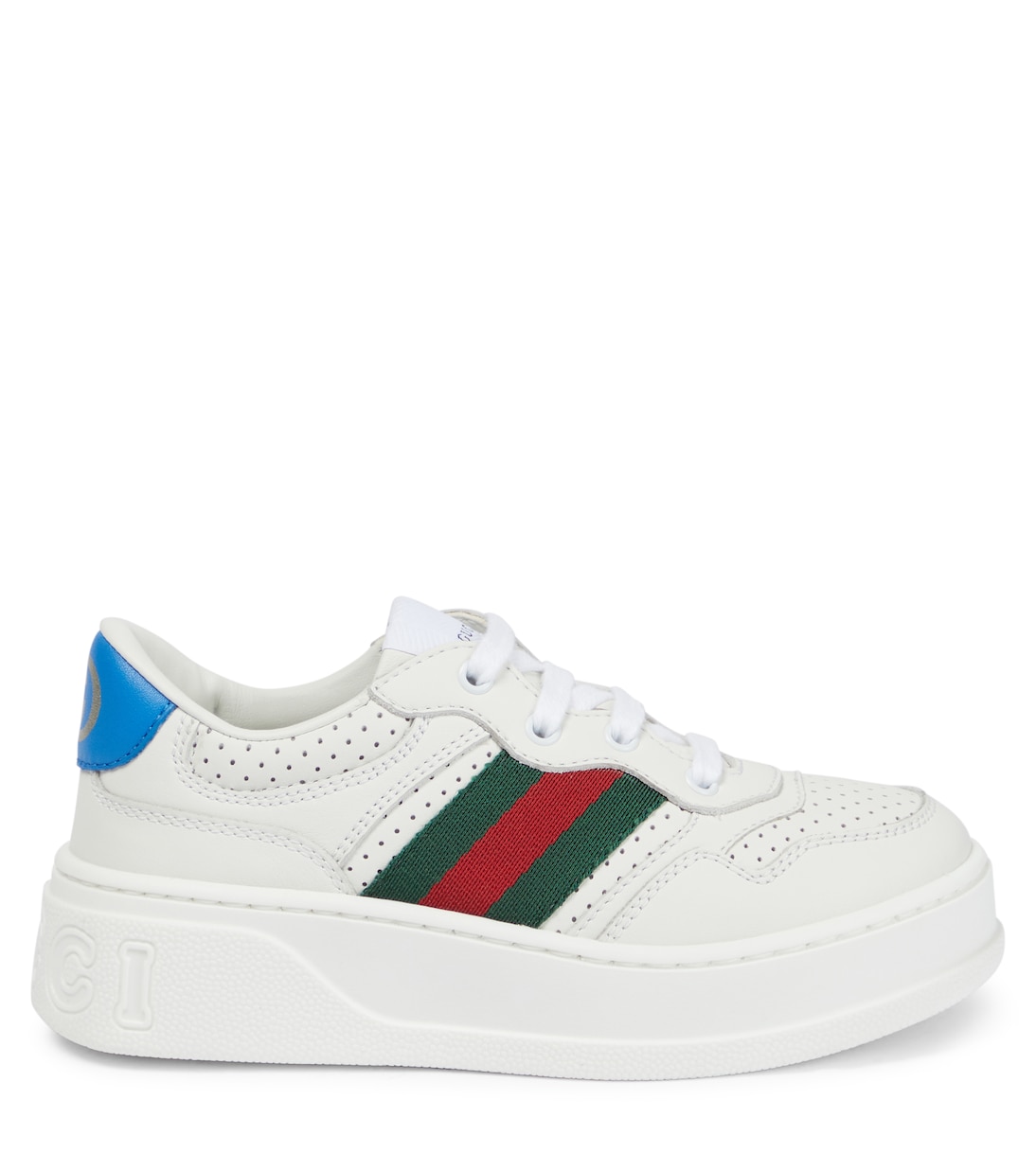 Chunky B leather sneakers | Gucci Kids