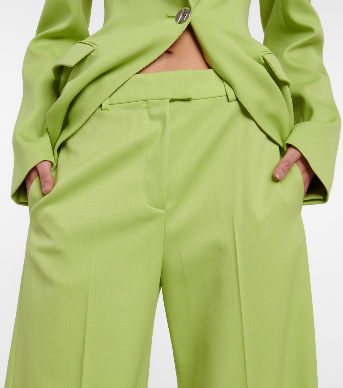 Hose Jagger aus Wolle | The Attico