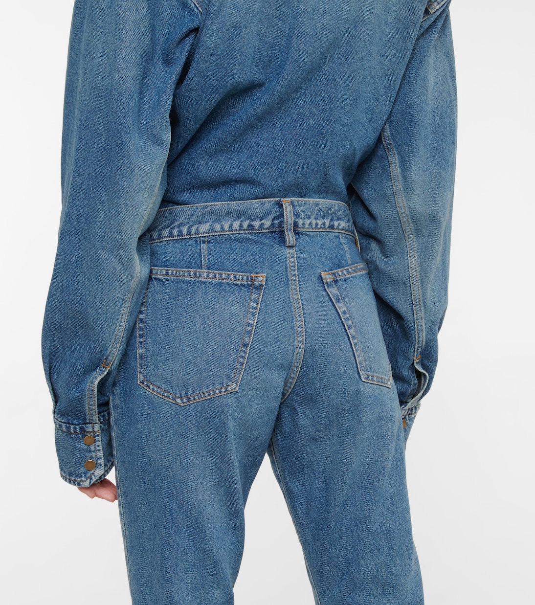 Jean raccourci à taille basse | Petar Petrov