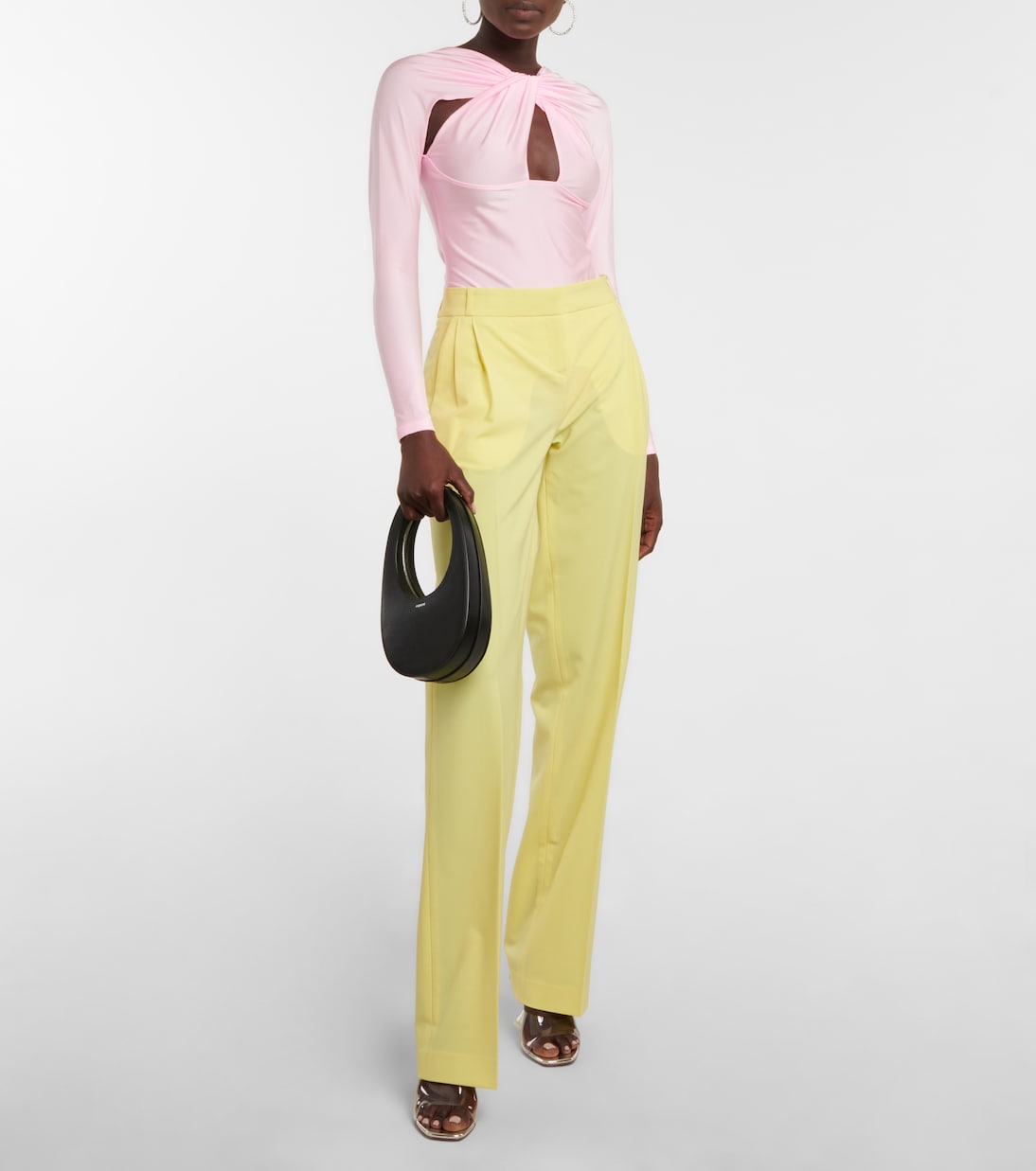 Pantalon droit à taille basse | Coperni