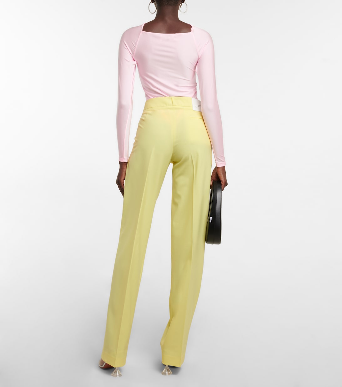 Pantalon droit à taille basse | Coperni