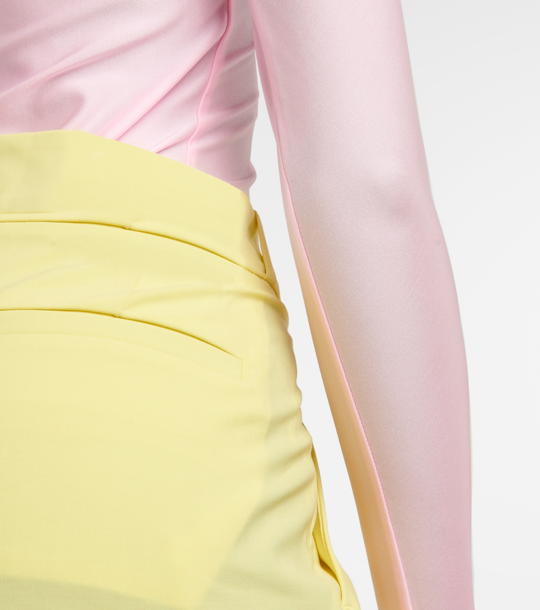 Pantalon droit à taille basse | Coperni