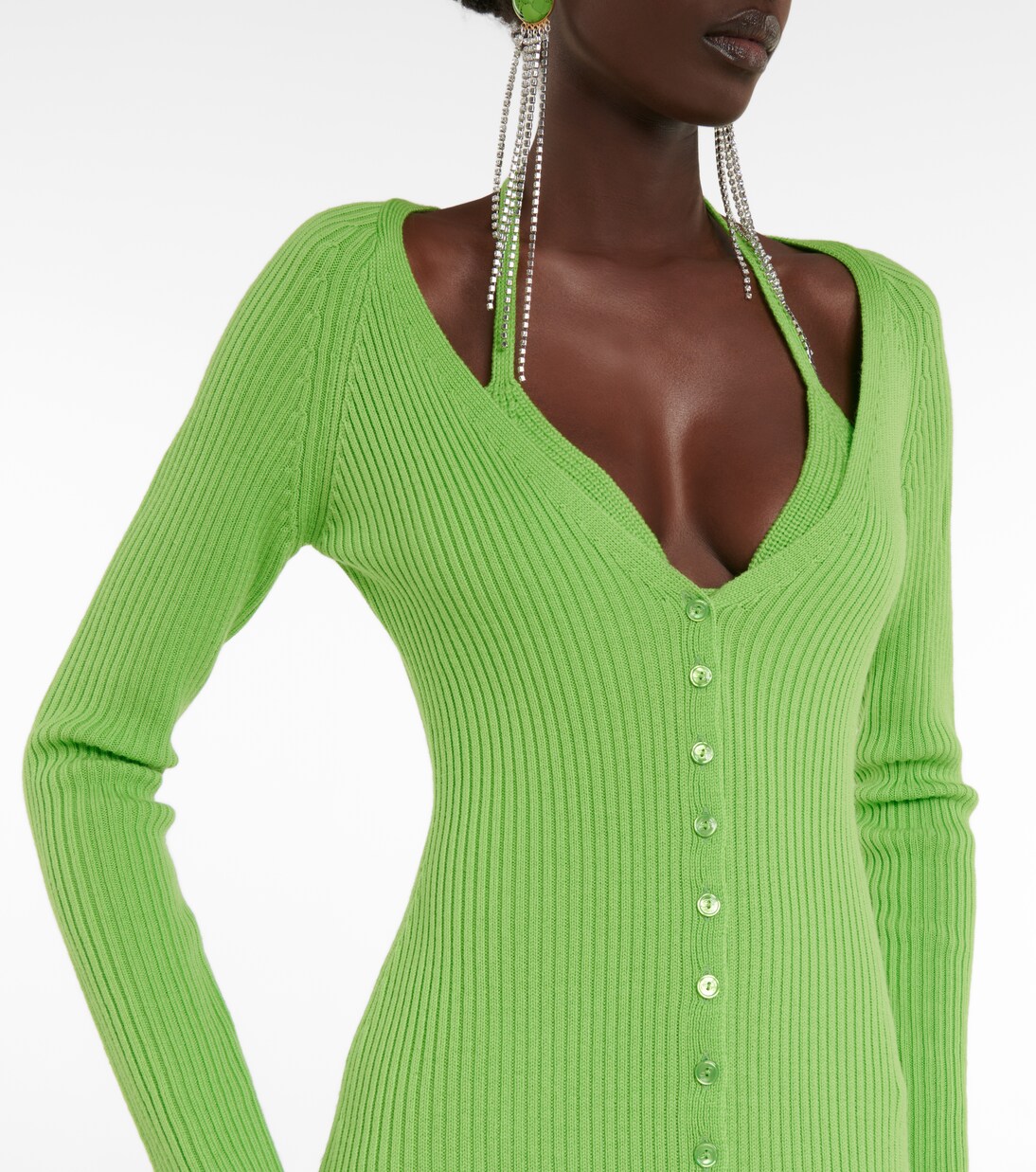 Midikleid aus Schurwolle | Blumarine