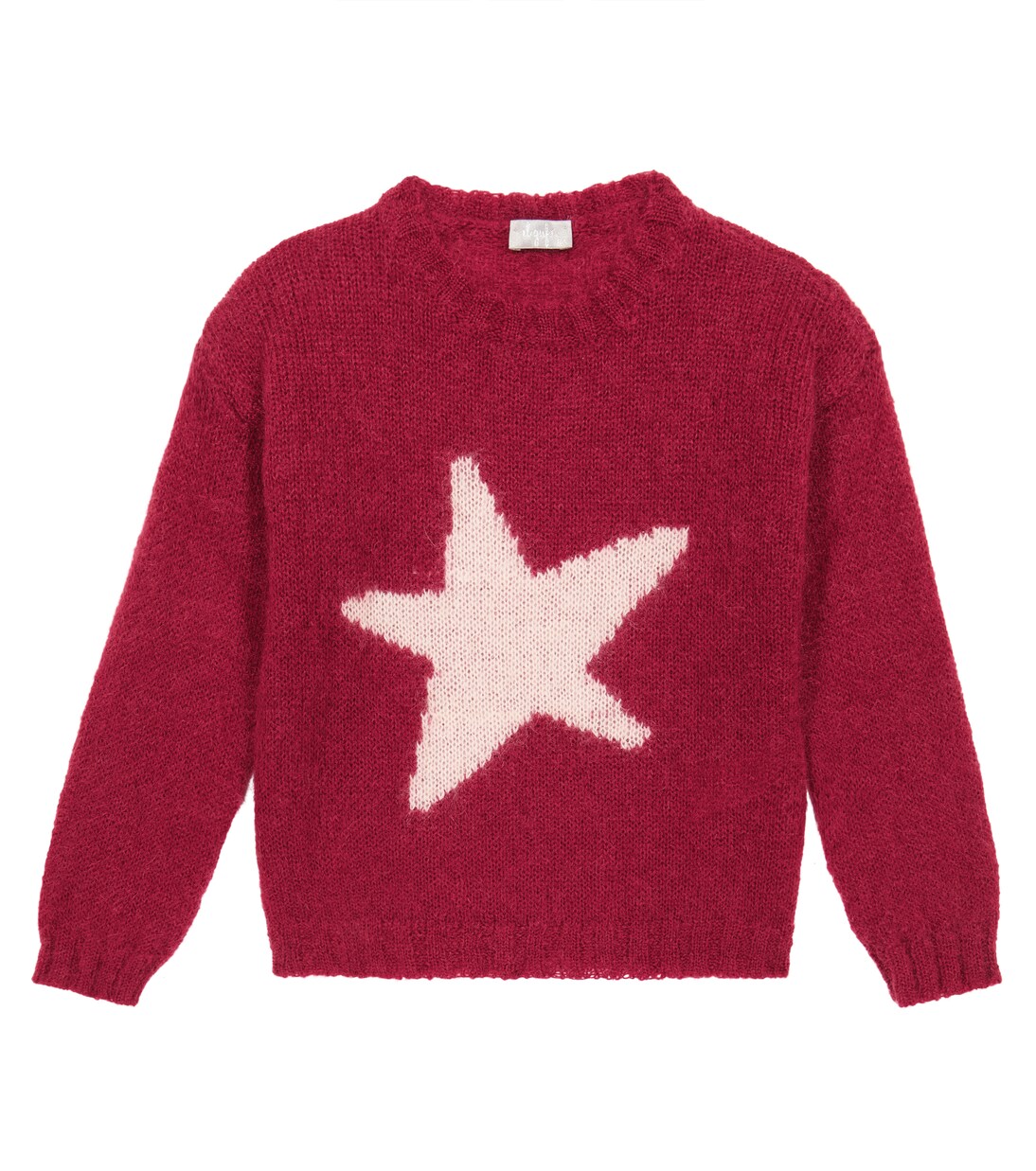 Intarsia mohair-blend sweater | Il Gufo