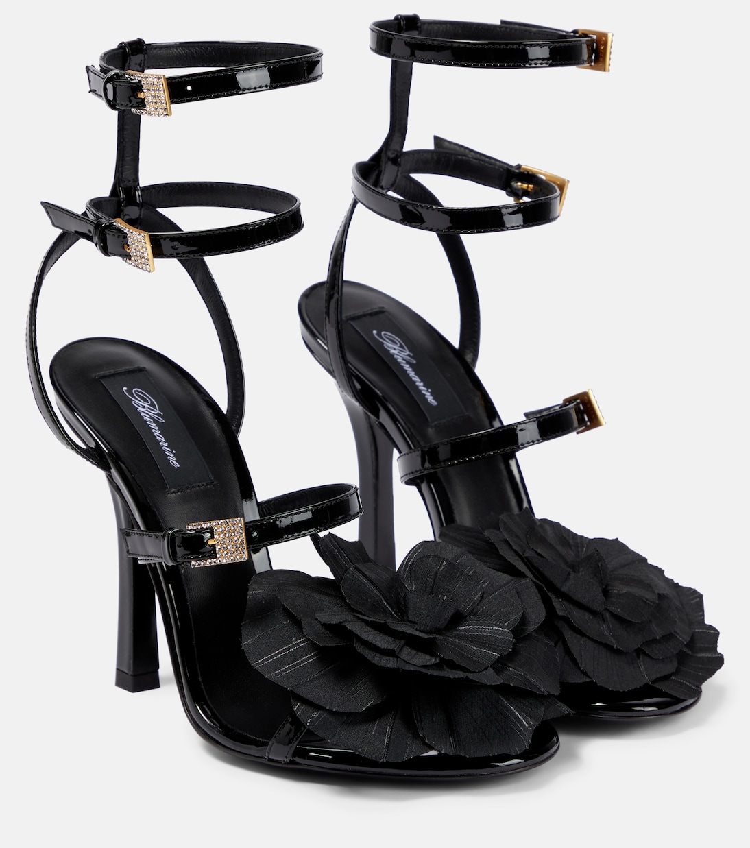 Sandalen aus Lackleder | Blumarine