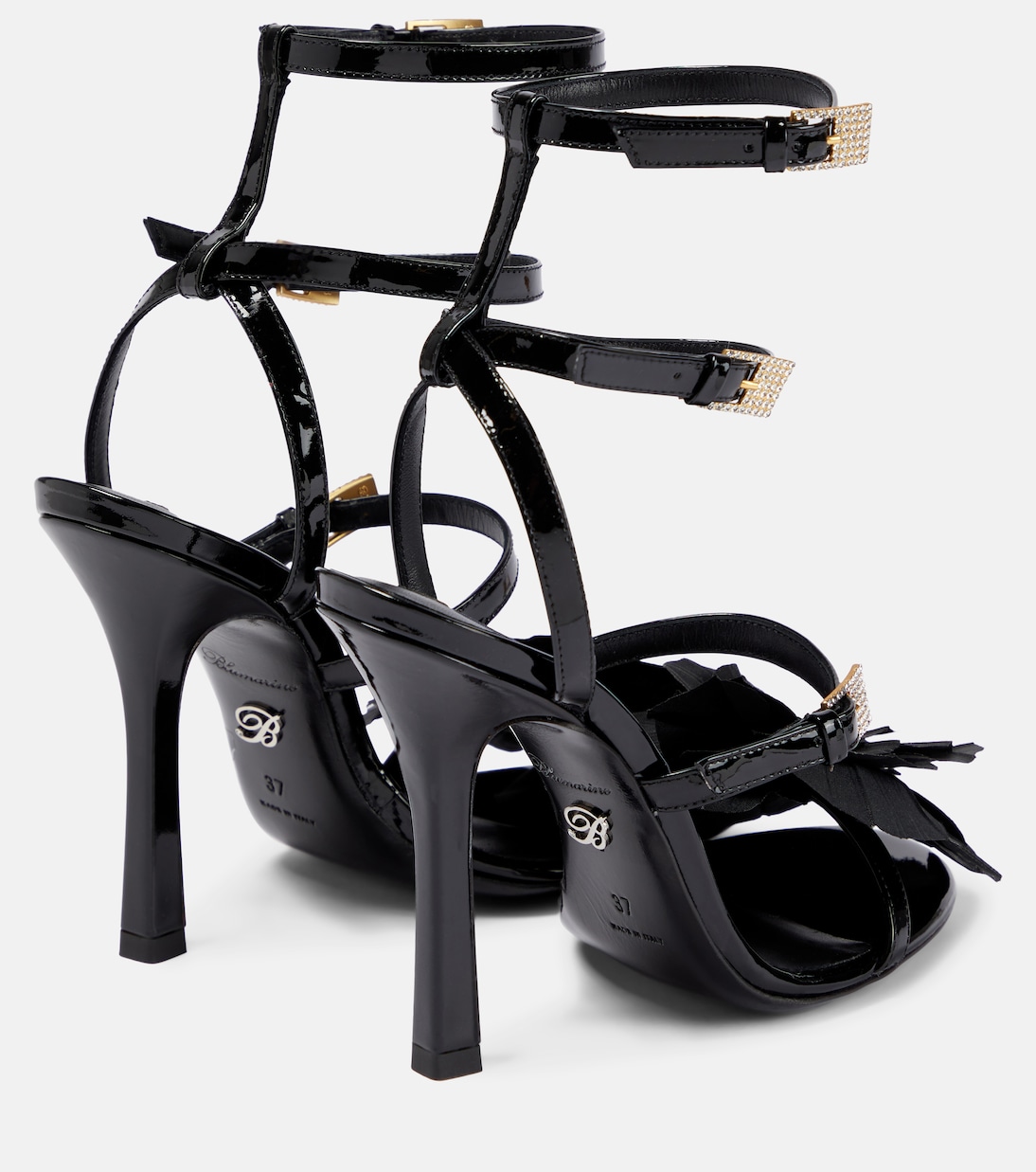 Sandalen aus Lackleder | Blumarine