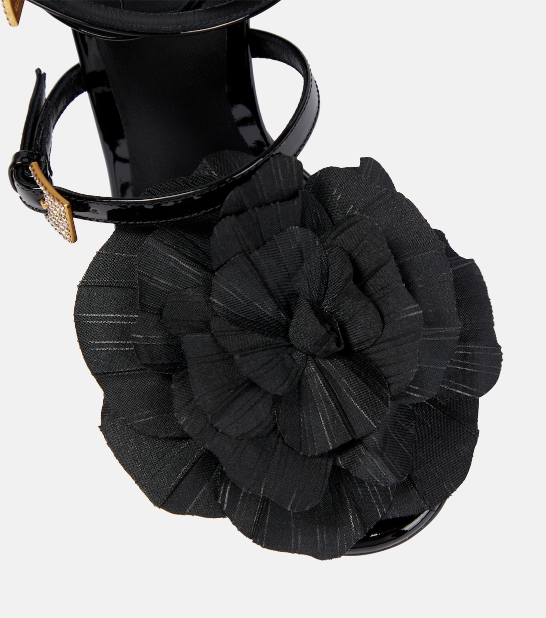 Sandalen aus Lackleder | Blumarine