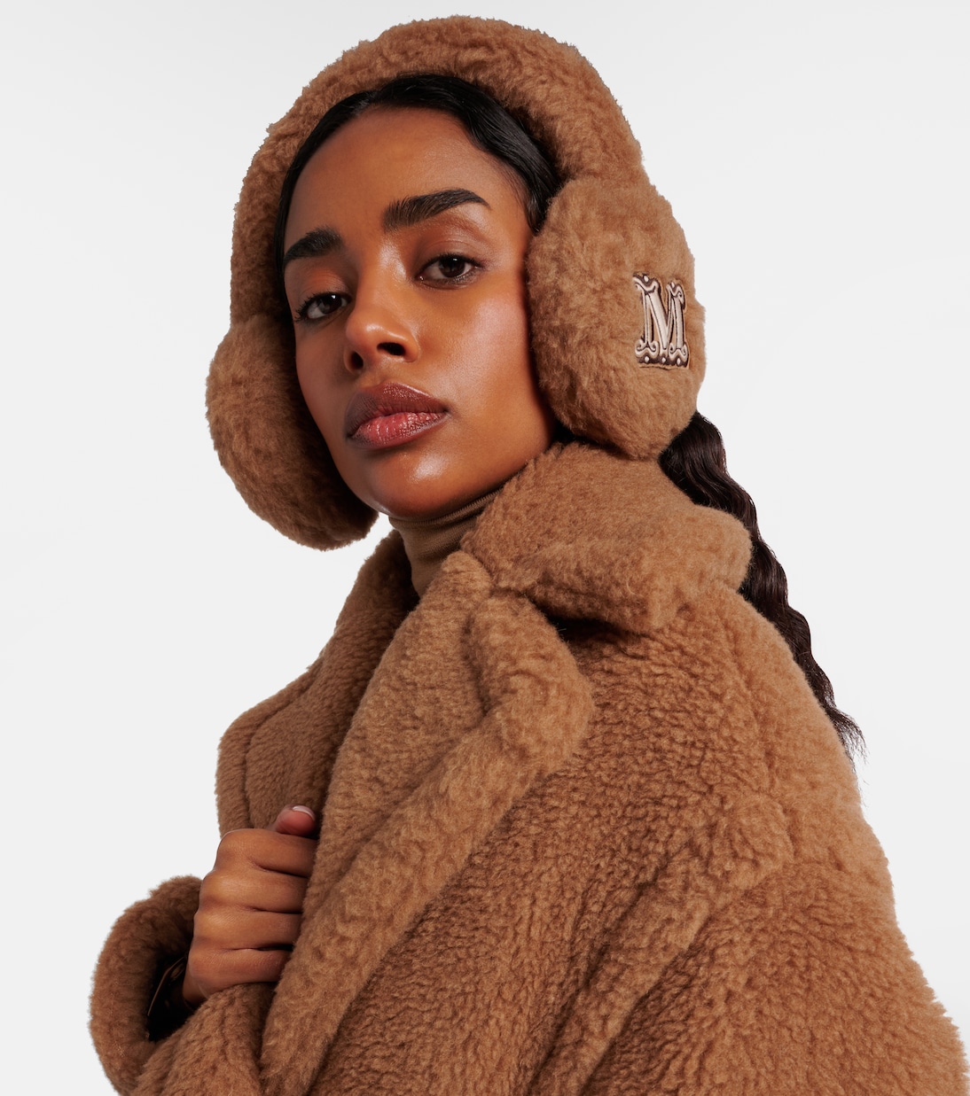 Orejeras de pelo de tejido Teddy | Max Mara