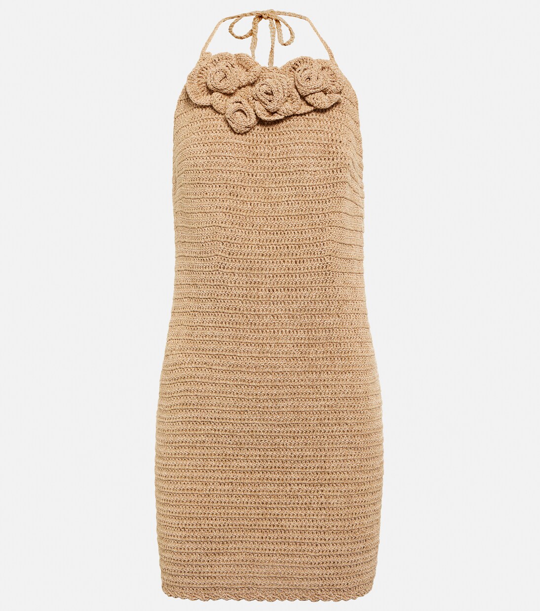 Miniabito in crochet di misto cotone | Magda Butrym