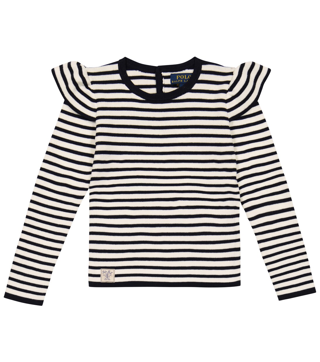 Top rayé en coton | Polo Ralph Lauren Kids