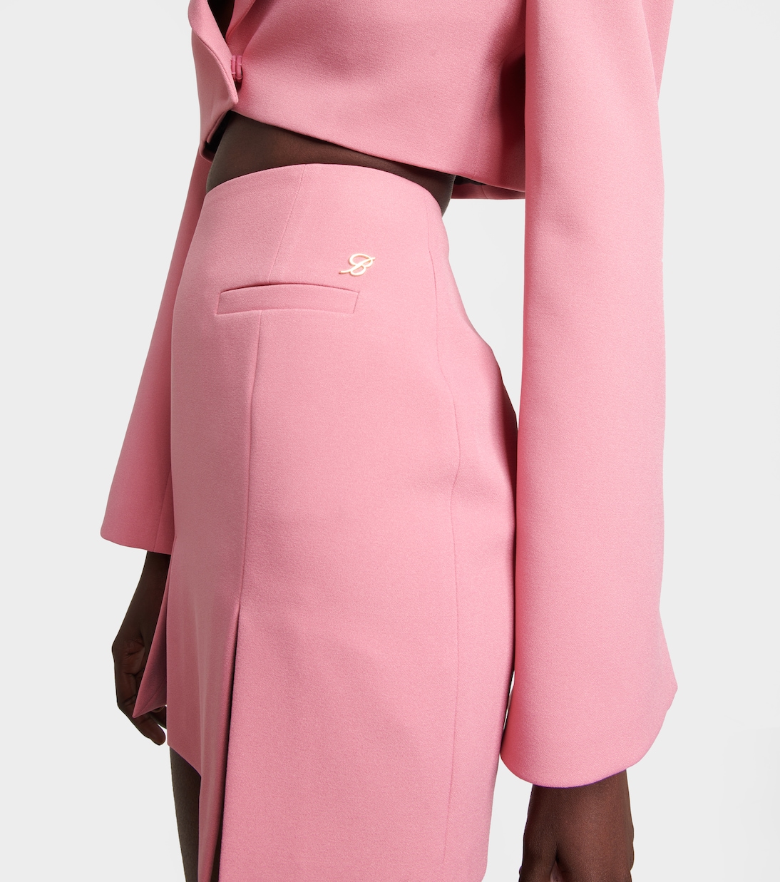 Minifalda de crepé | Blumarine