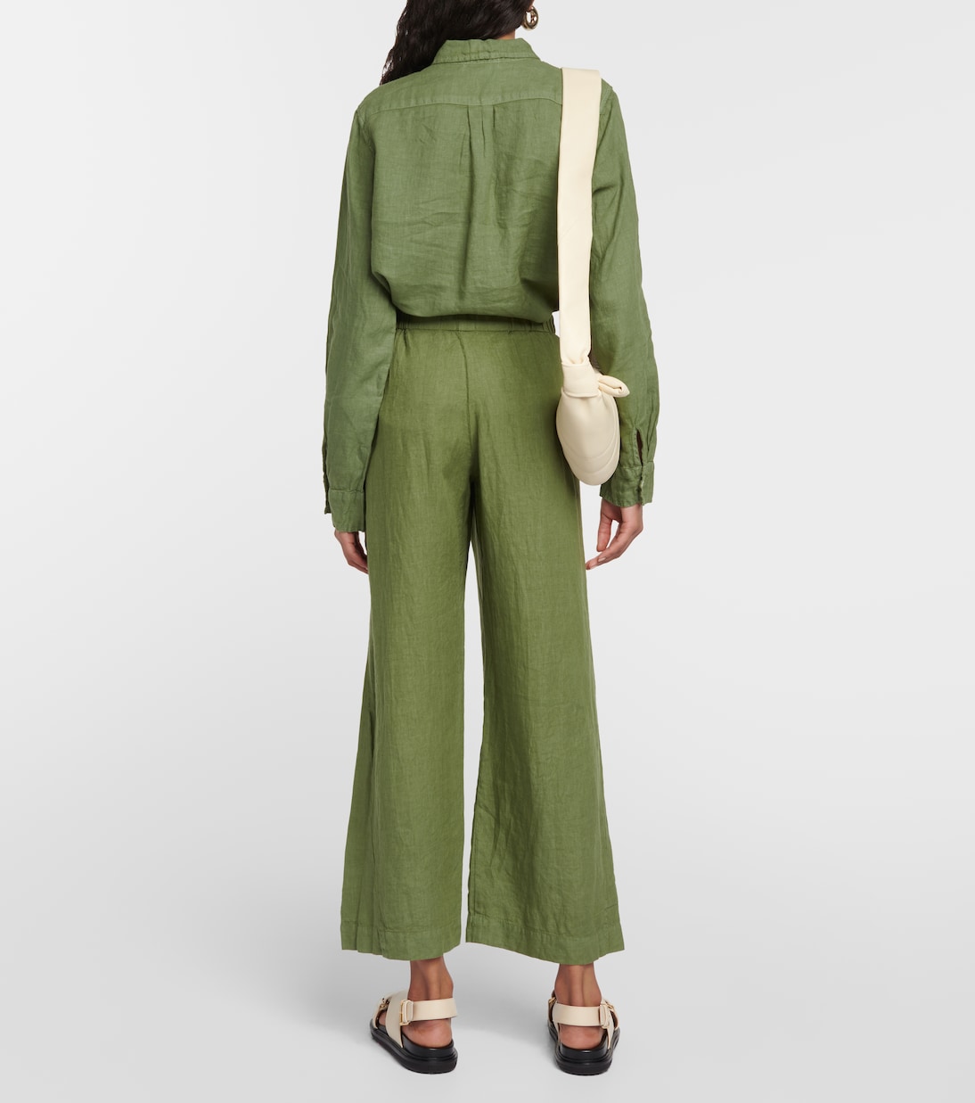 Pantalon ample Lola en lin | Velvet