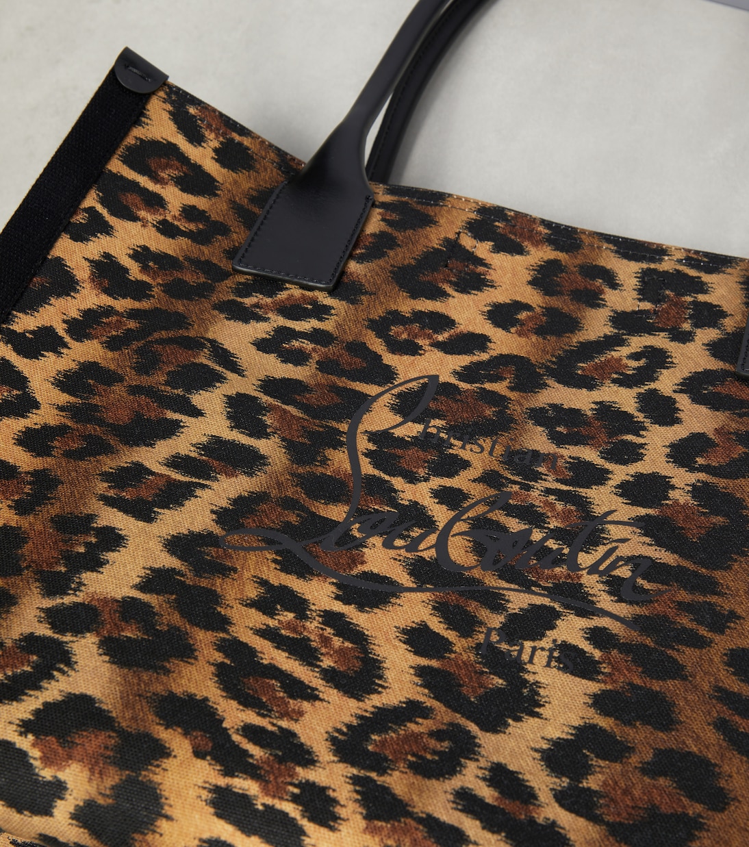 Nastroloubi Large canvas tote bag | Christian Louboutin