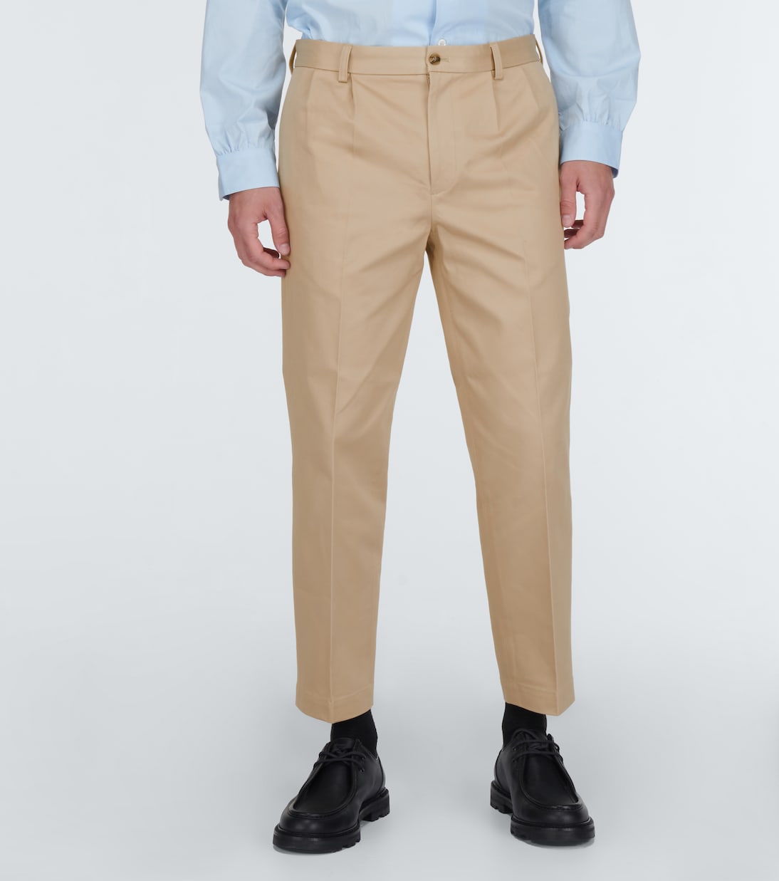 Cotton gabardine straight pants | Junya Watanabe