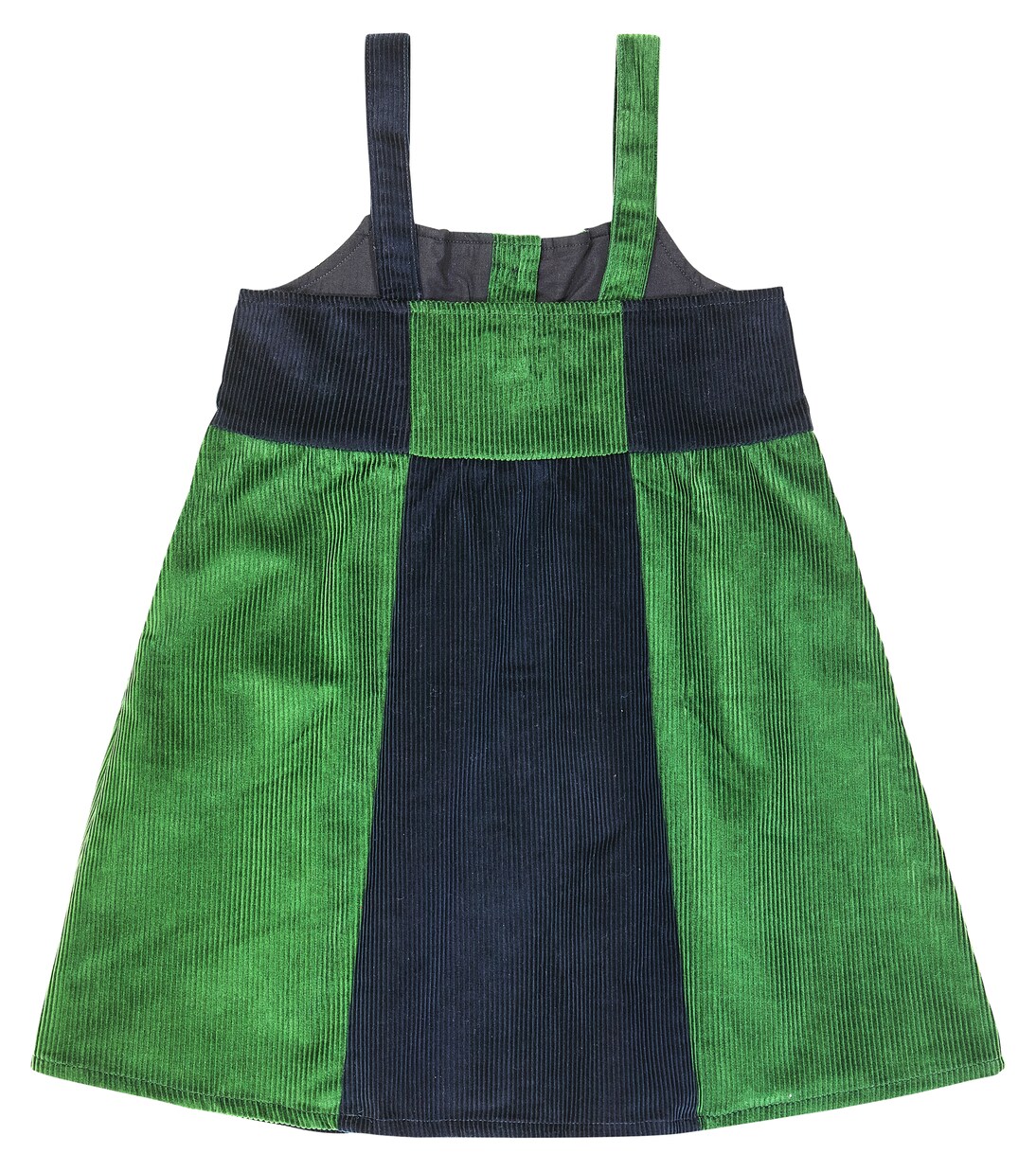 Patchwork cotton corduroy dress | Bobo Choses