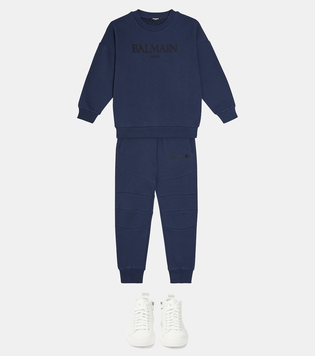 Pantalones deportivos de algodón | Balmain Kids