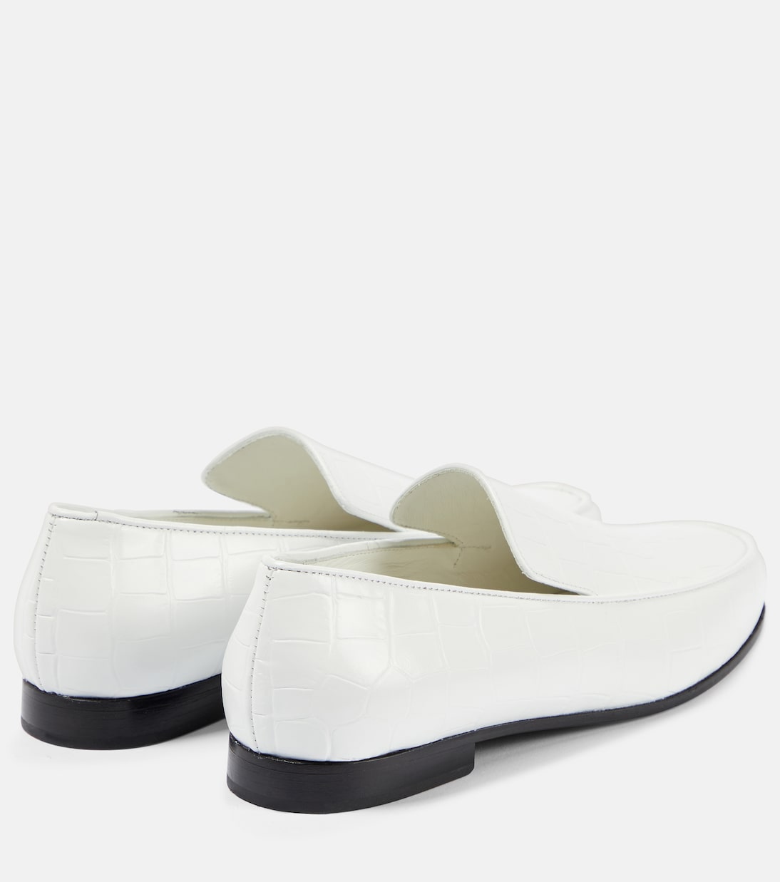 Loafers The Oval aus Leder | Toteme