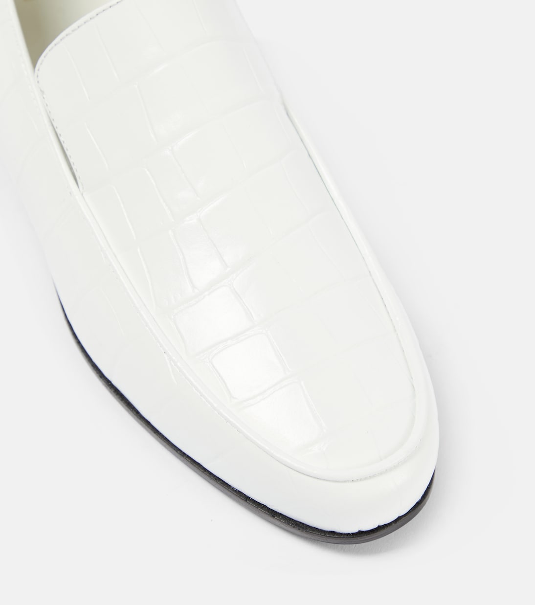 Loafers The Oval aus Leder | Toteme