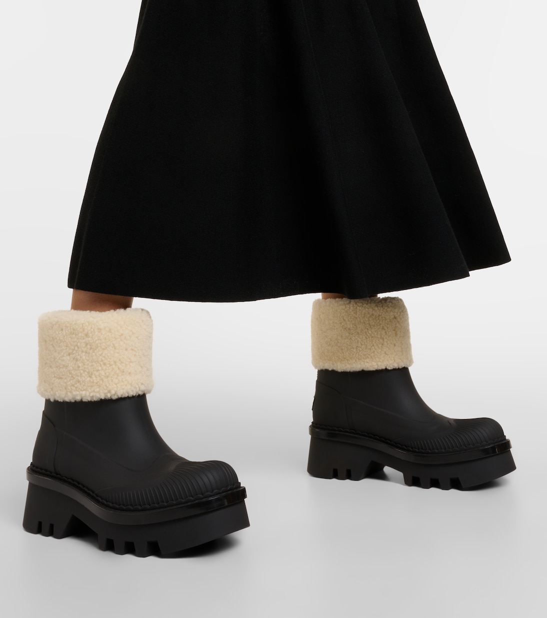 Ankle Boots Raina mit Shearling | Chloé