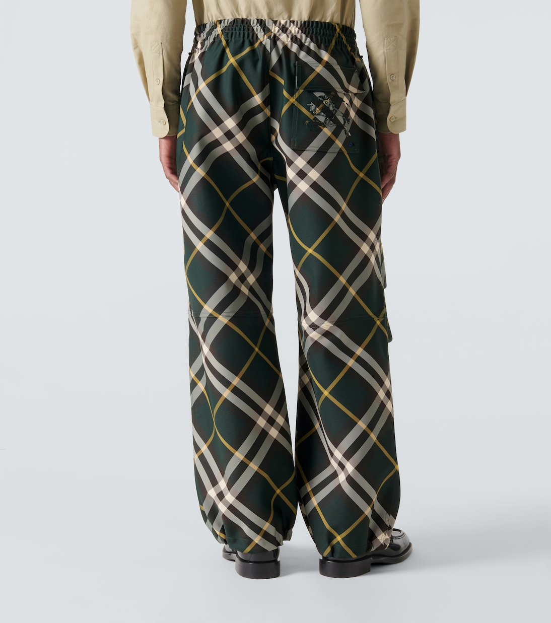 Burberry Check wide-leg pants | Burberry