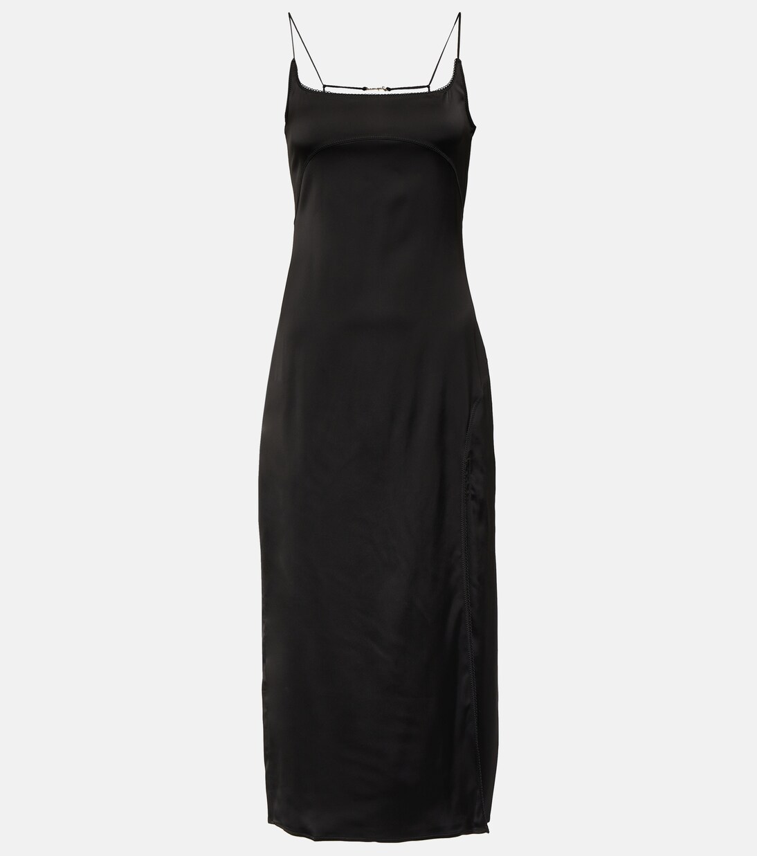 Robe midi La Robe Notte en satin | Jacquemus