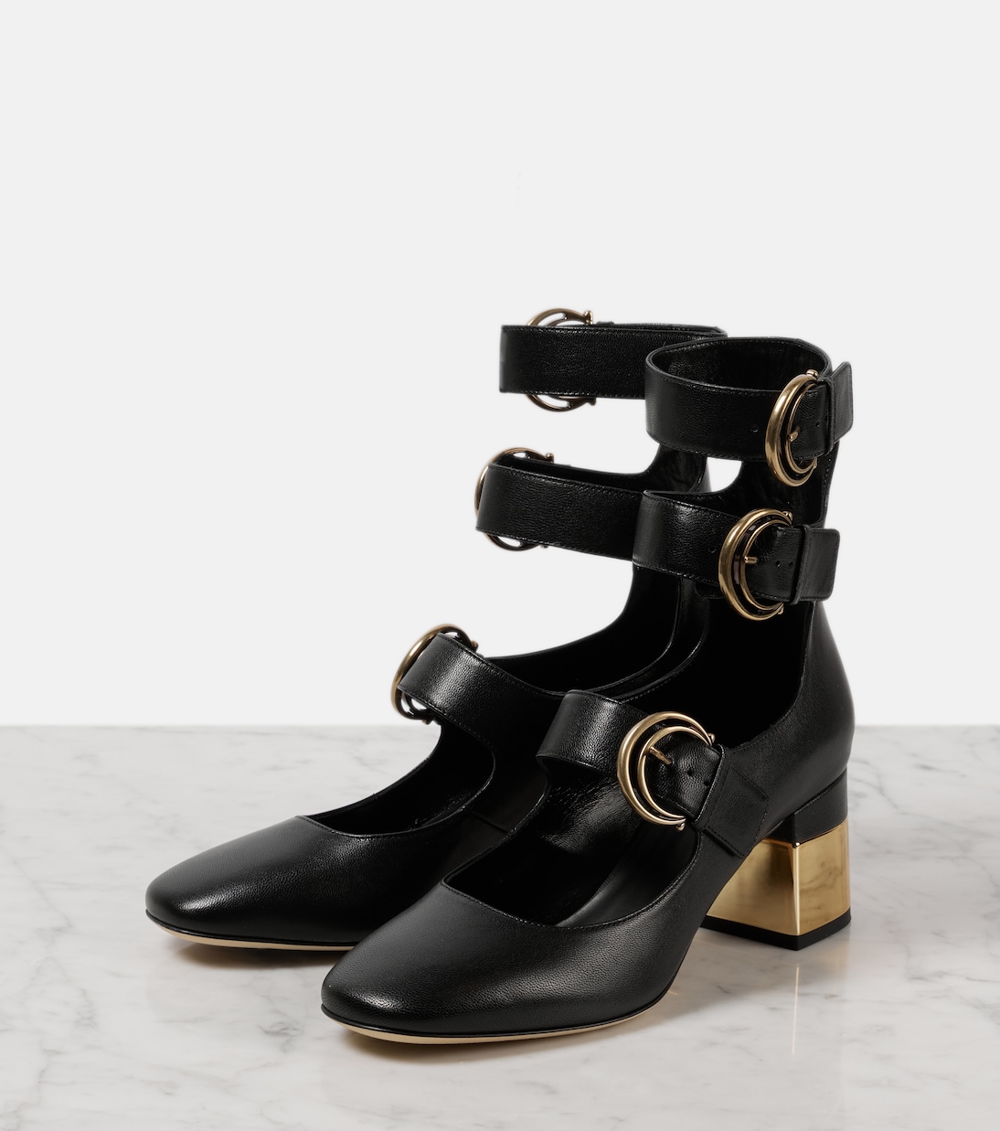 Alizè leather pumps | Chloé