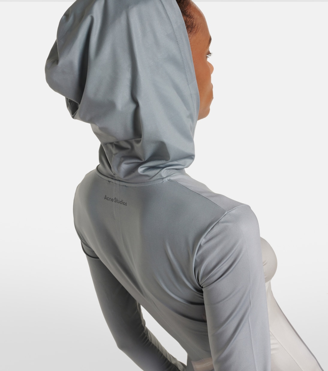 Abito lungo in jersey con stampa | Acne Studios