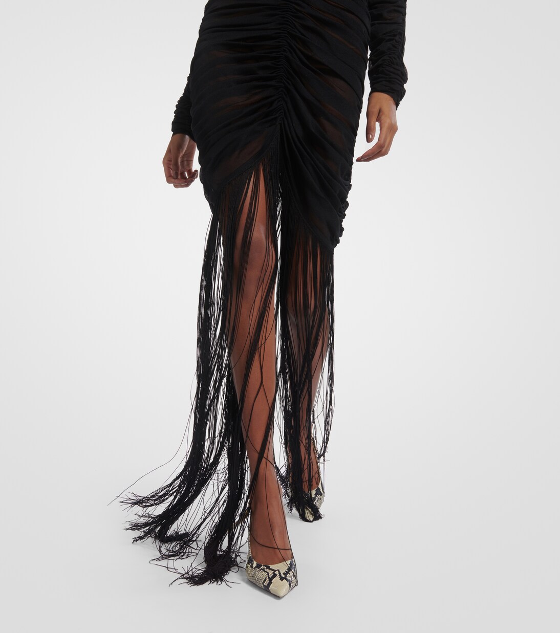 Robe longue Guisa en soie mélangée | Khaite